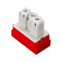 Mód. Tomada Stella 2P+T 20A 250V~ Vermelha Steck 868061Vm 1