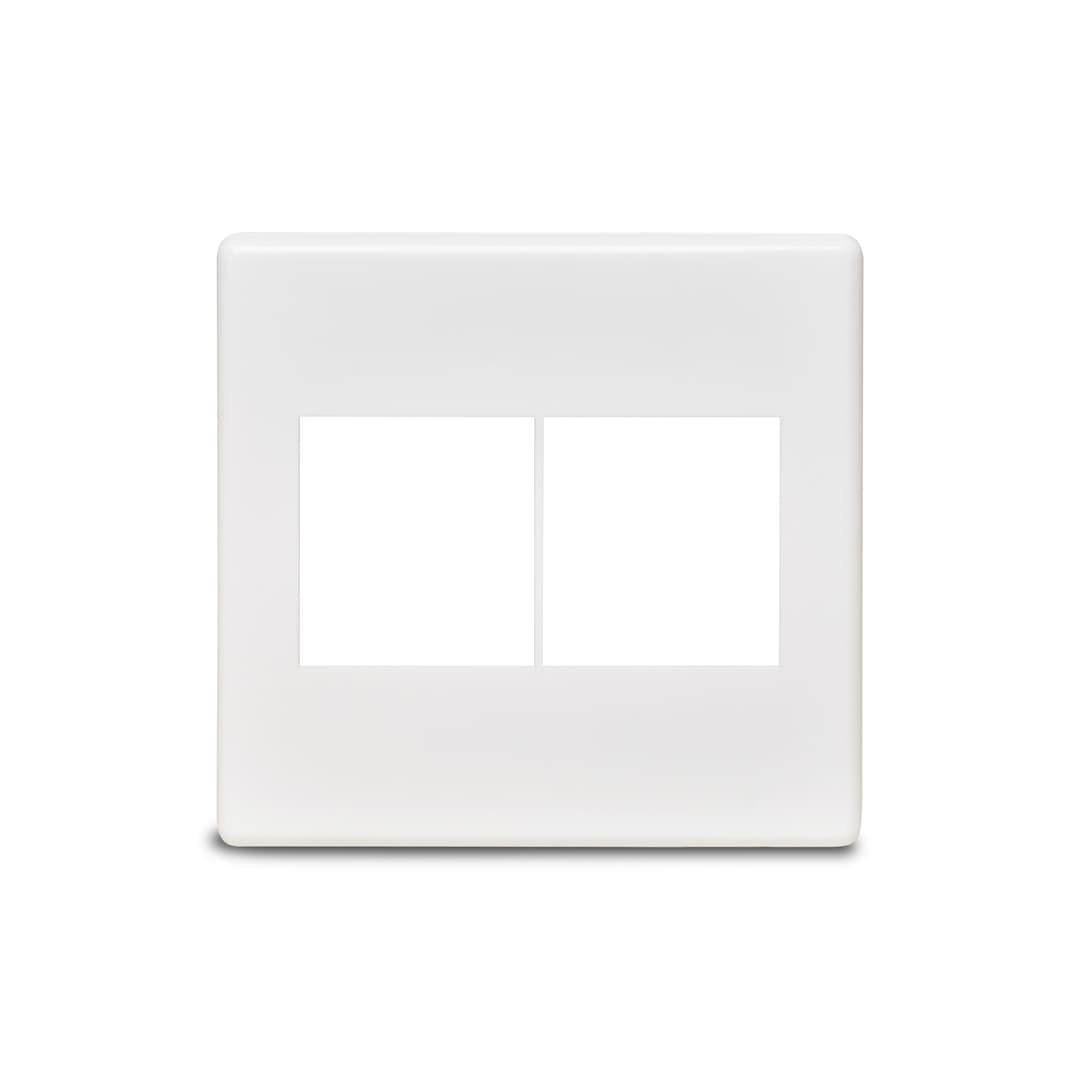 Placa 4X4 Stella 2+2 Modulos Centrais Steck 869019