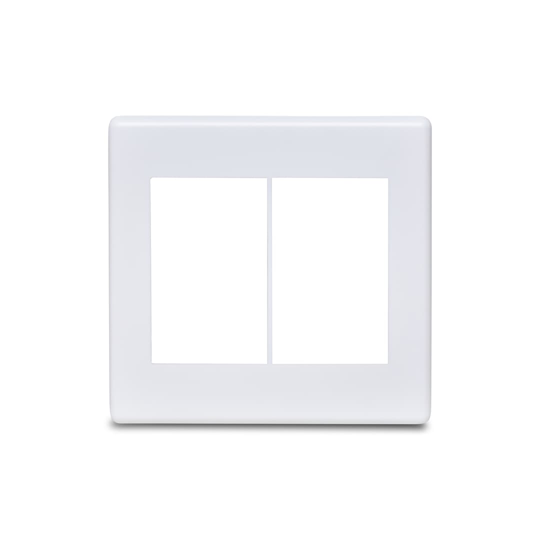 Placa 4X4 Stella 3+3 Modulos Steck 869020