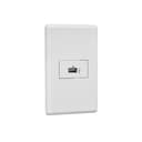 Conjunto Stella 1 Modulo Carregador Usb 10A Bivolt Steck 869198 0
