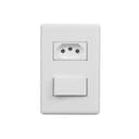 Conjunto Stella 1 Int Simp + 1 Tomada 2P+T 20A 250V~ Steck 869317 1