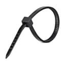 Abraçadeira Flexível 100X2,5Mm Preta Com 100 Unidades Steck Cab10025Pt 0