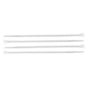 Abraçadeira Flexível 150X3,5Mm Branca Com 100 Unidades Steck Cab15035Br 2