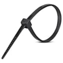 Abraçadeira Flexível 150X3,5Mm Preta Com 100 Peças Steck Cab15035Pt 1