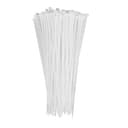Abraçadeira Flexível 250X3,6Mm Branca Com 100 Unidades Steck Cab25036Br 1