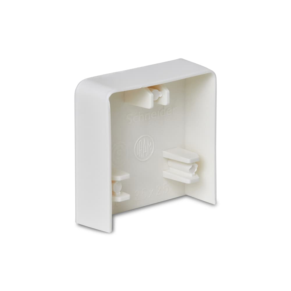 Tampa De Extremidade Dexson 25 X 25 Mm Branca , Schneider Electric, DXN11065