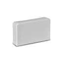Tampa De Extremidade Dexson 40 X 25 Mm Branca;, Schneider Electric, DXN11085 1