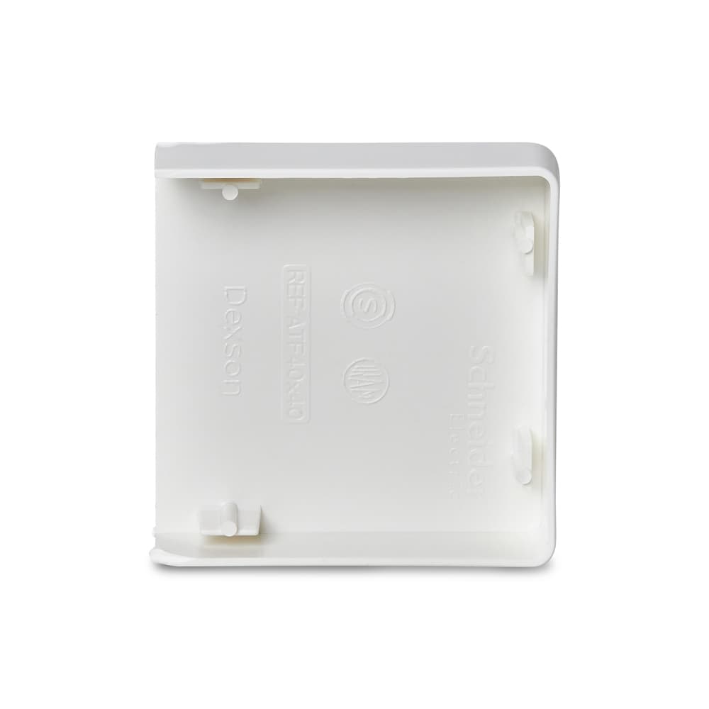 Tampa De Extremidade Dexson 40 X 40 Mm Branca , Schneider Electric, DXN11095