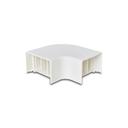 Cotovelo Plano 90Grausdexson 60 X 40 Mm Branco;, Schneider Electric, DXN11103 3