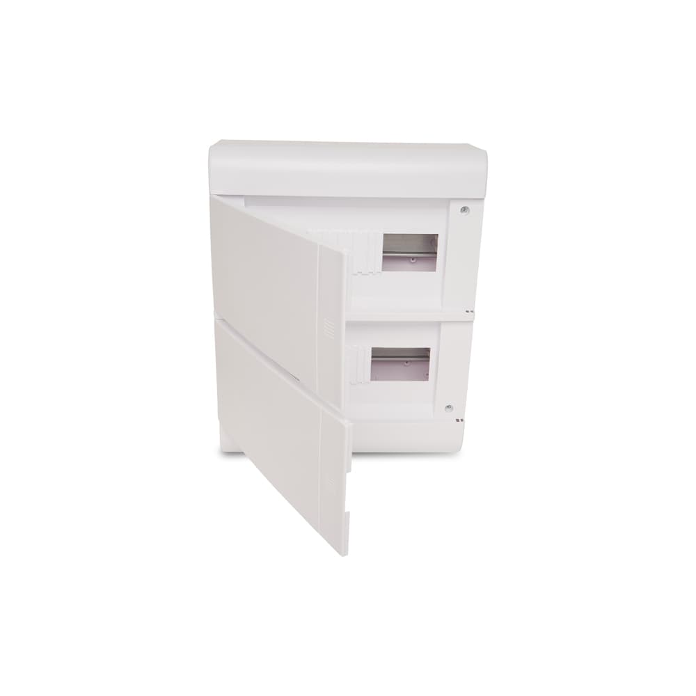 Quadro De Distribuição 48 Mód Porta Opaca Sob Schneider Electric Ez9E3524