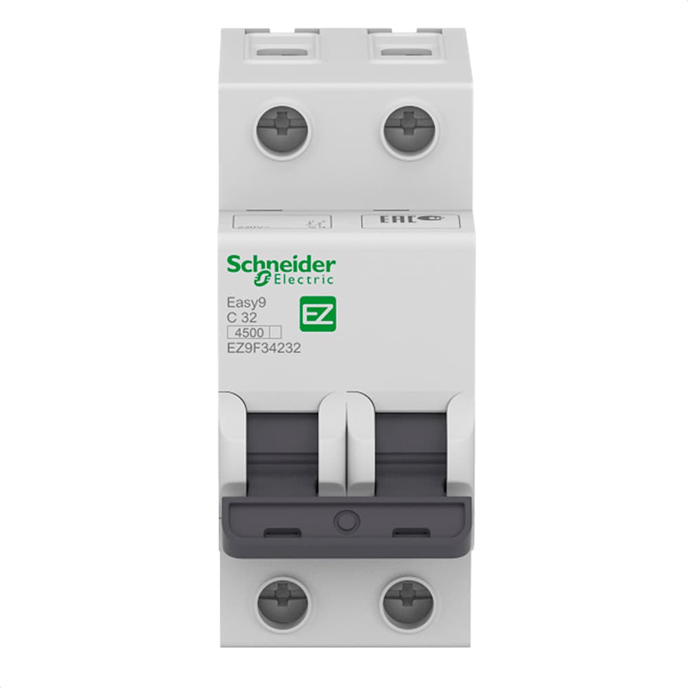 Disjuntor Easy9 2P 40A Curva C 3000A Ez9F33240 Schneider Electric Ez9F33240