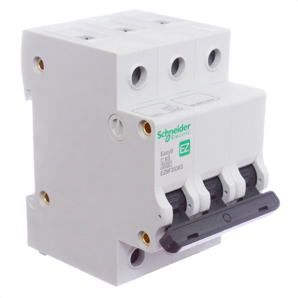 Disjuntor Easy9 3P 32A Curva C 3000A Ez9F33332 Schneider Electric Ez9F33332