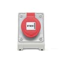 Tom Sob Newkon 2P+T 16A 380/440V 9H Vm Ip44 Steck N3009 2