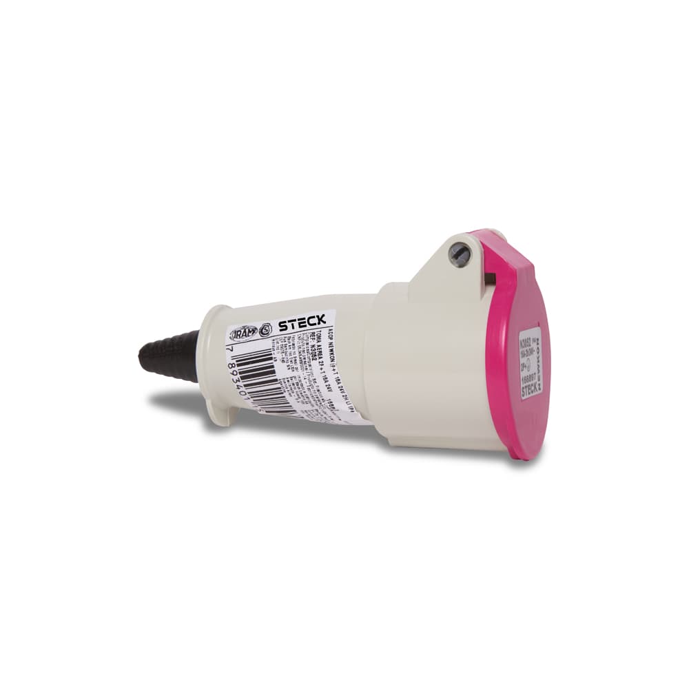 Acoplamento Newkon 2P+T 32A 24V 2H Ip44 Steck N3252