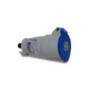 Acoplamento Newkon 2P+T 32A 200/250V 6H Az Ip44 Steck N3256 0