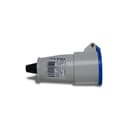 Acoplamento Newkon 2P+T 32A 200/250V 6H Az Ip44 Steck N3256 2
