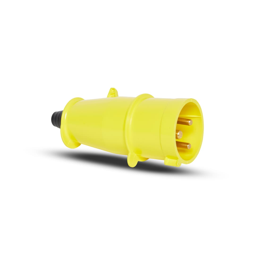 Plug Newkon 2P+T 32A 100/130V 4H Am Ip44 Steck N3274