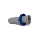 Plug Newkon 2P+T 63A 200/250V 6H Az Ip67 Steck N3576 2