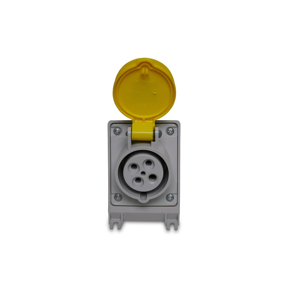 Tom Sob Newkon 3P+T 16A 100/130V 4H Am Ip44 Steck N4004