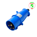 Plug Newkon 3P+T 16A 200/250V 9H Az Ip44 Steck N4079 3