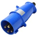 Plug Newkon 3P+T 16A 200/250V 9H Az Ip44 Steck N4079 1