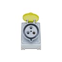 Tom Sob Newkon 3P+T 32A 100/130V 4H Am Ip44 Steck N4204 2
