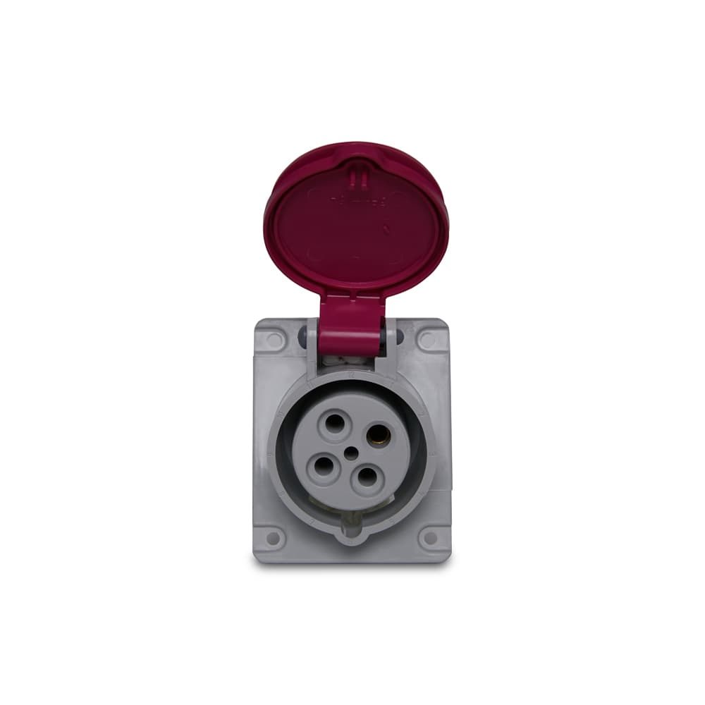 Tom Emb Newkon 3P+T 32A 24V 2H Li Ip44 Steck N4242