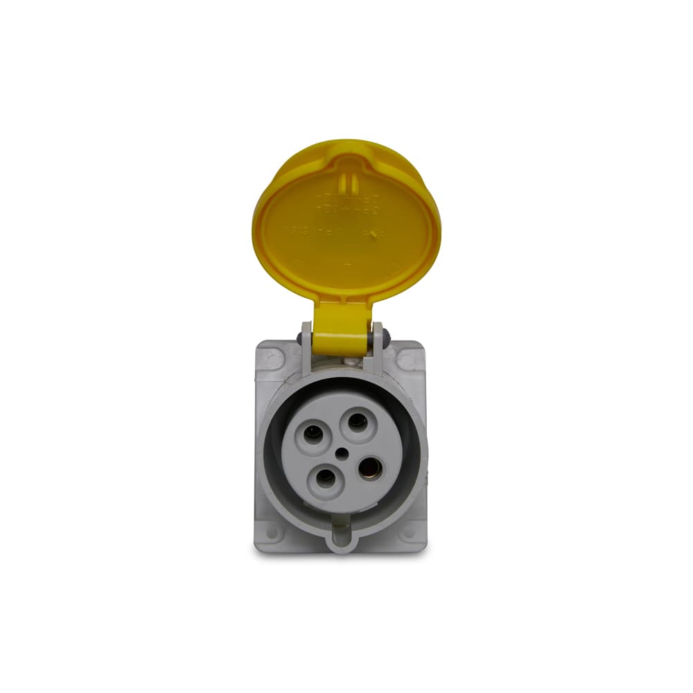 Tom Emb Newkon 3P+T 32A 100/130V 4H Am Ip44 Steck N4244