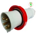 Plug Newkon 3P+T 63A 380/440V 6H Vm Ip67 Steck N4576 3