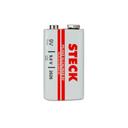 Pilha Bateria Alcalina 9V Steck Pa09V 3