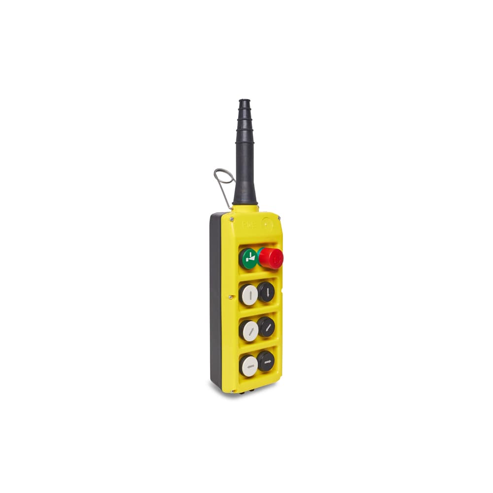 Botoeira Max Botton 6Xoper + Com/Alarme+Emerg Steck Plb08