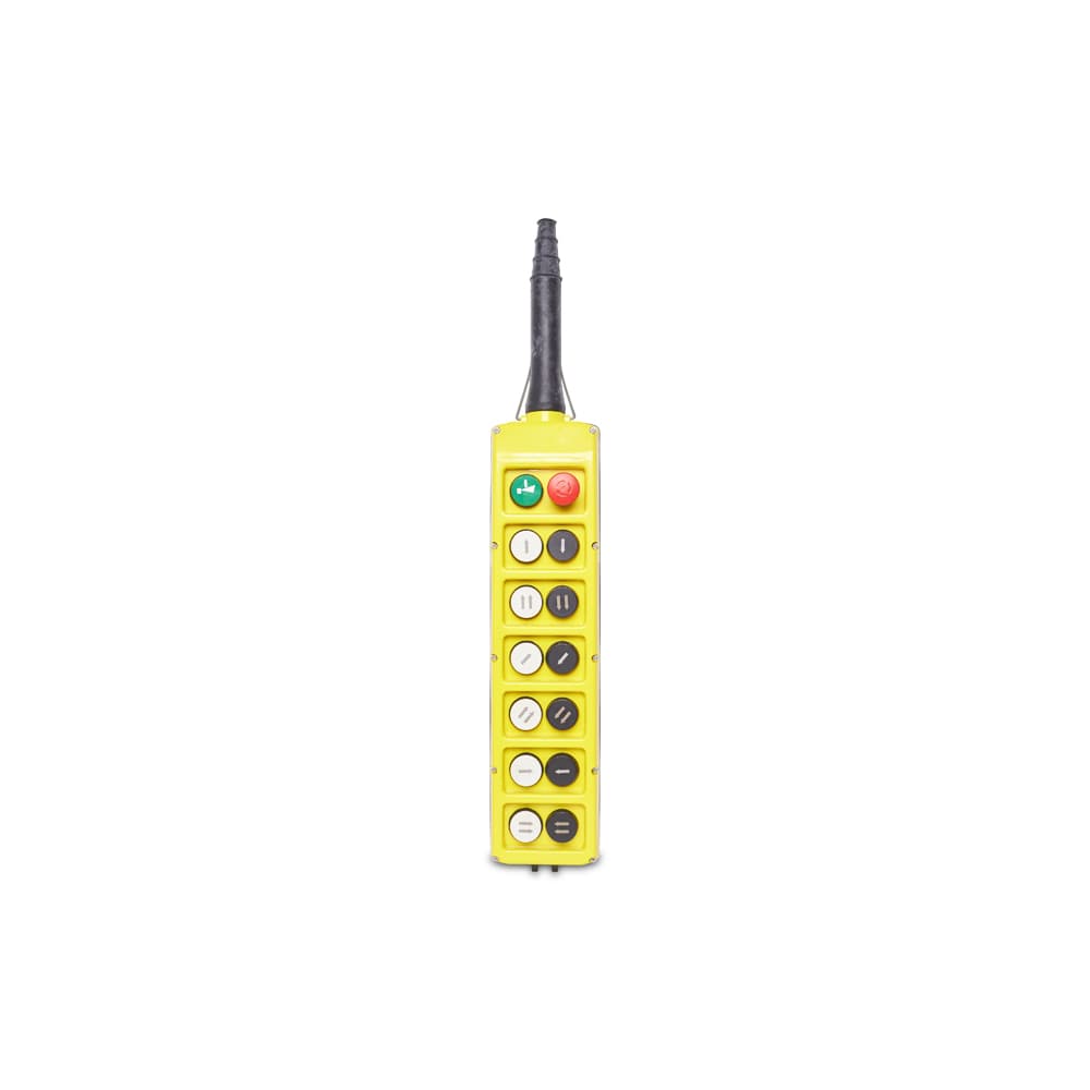 Botoeira Max Botton 12Xoperacoes+Alarme+Emer Steck Plb14