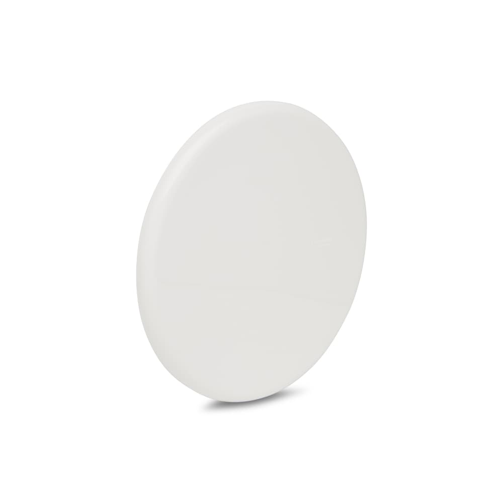 Placa Redonda 4/3 Cega Branca, Schneider Electric, PRM04003