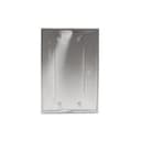 Placa 4X2 Cega Prata Fume, Schneider Electric, PRM044205 1
