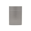Placa 4X2 Cega Prata Fume, Schneider Electric, PRM044205 2