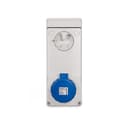 Tomada Sob Quasar 2P+T 6H 200/250V 16A Ip65 Steck Qua3006B 1
