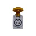 Tom Ang Quasar 2P+T 32A 110/130V 4H Am Ip67 Steck Qua3244 3