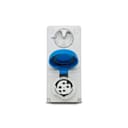 Tom Bloq Emb Quasar 3P+T 32A 200/250V 9H Az Ip65 Steck Qua4249B 0