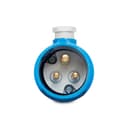 Plug Brasikon 90 2P+T 16A 200/250V 6H Az Steck S11633 1