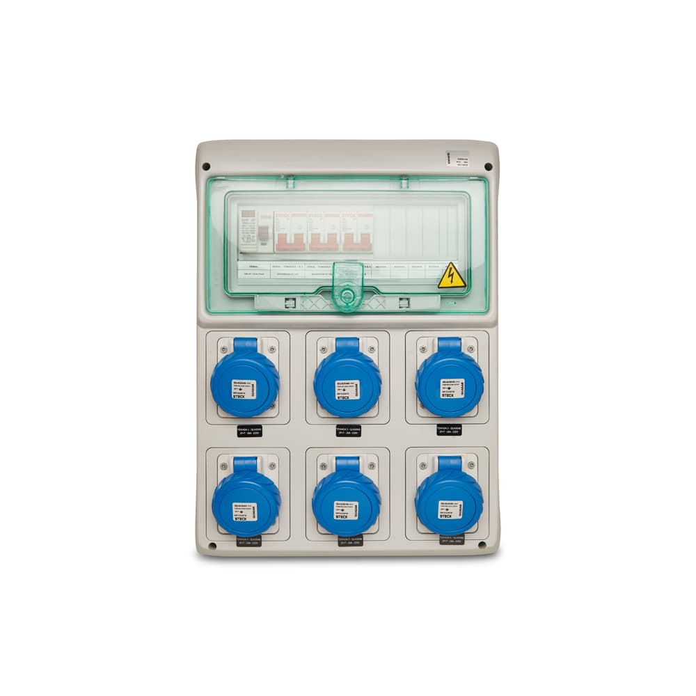 Qd Tom Ind Idr100A 6Xqua3046 Dj Ip67 Steck S1306020