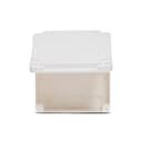 Caixa Light S-171 180X155X99Mm Branca Opaca Steck S1711Wo0 1