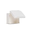 Caixa Light S-171 180X155X99Mm Branca Opaca Steck S1711Wo0 2