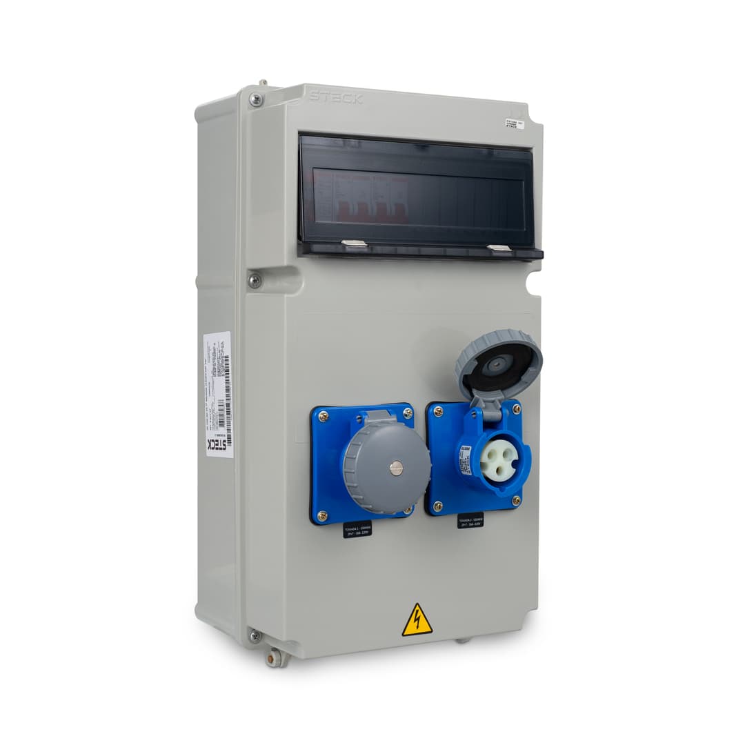 Qd Tom Ind S1812Gmd Dr 2P 40A/30Ma 2X3046W Disj Steck S1812147