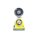 Tom Sob Shock Tite 2P+T 16A 100/130V 4H Am Ip67 Steck S3004W 1