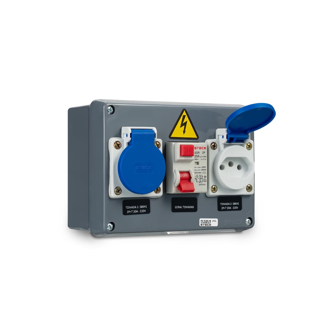 Qd Tom Nbr S304 Dr 2P 25A/30Ma 2Xs8641 Steck S304101Dr