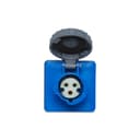 Tom Emb Shock Tite 2P+T 16A 200/250V 6H Az Ip67 Steck S3046W 0