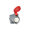 Tom Emb Brasikon 2P+T 16A 380/440V 9H Vm Ip44 Steck S3049 3