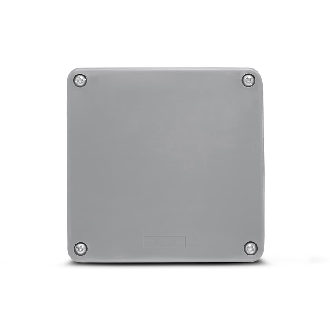 Caixa Pass 100X100X100Mm Cega Cz Opaca Ip54 Steck S308