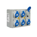 Qd.Tom Ind. 6Xn3046 Ip44 Steck S322101 1