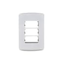 Placa+Suporte 4X2 De 3 Postos Branca, Schneider Electric, S3B57230 2